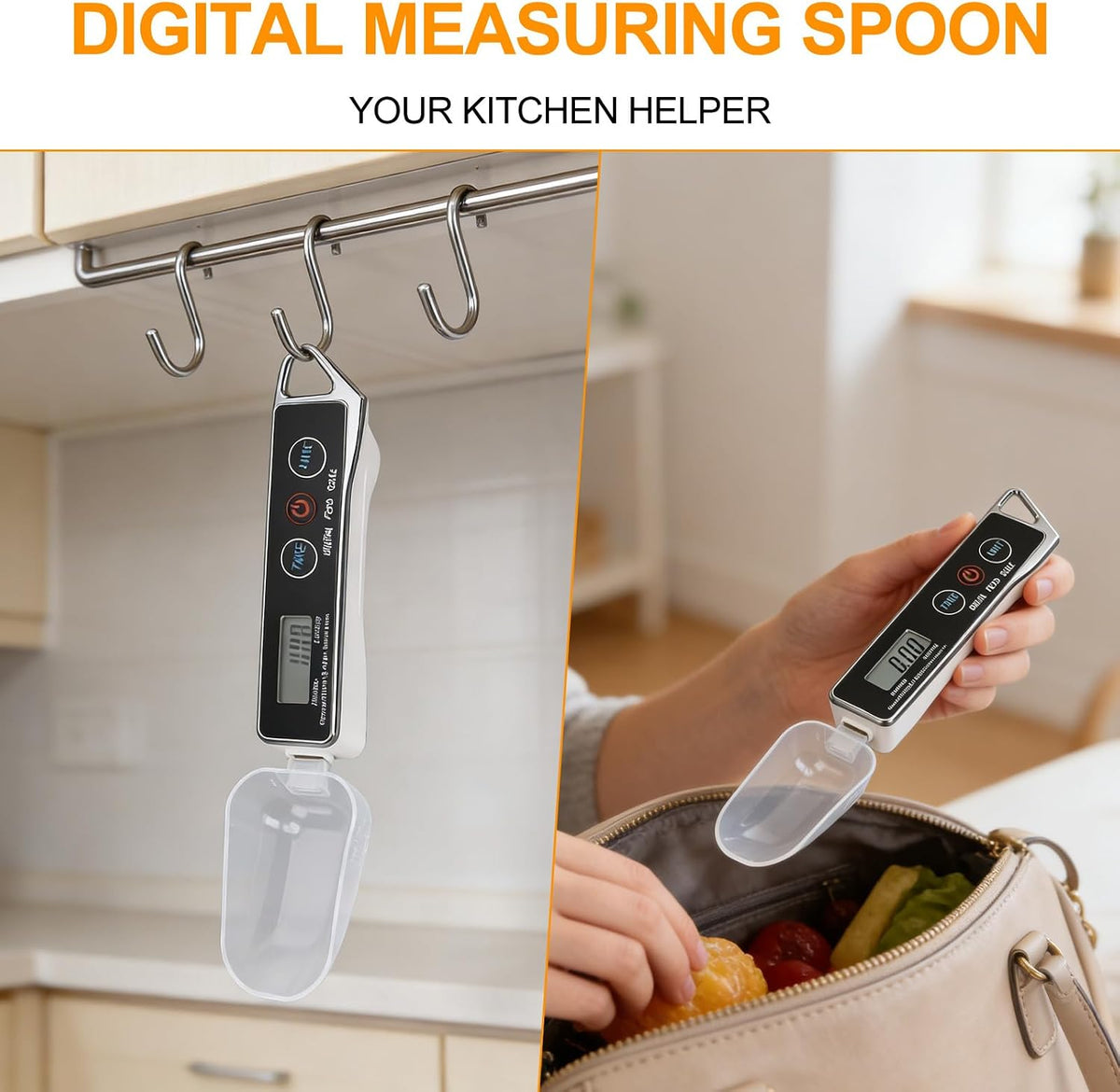 Digital Measuring Spoon Scale – 0.05 g to 500 g With Tare
