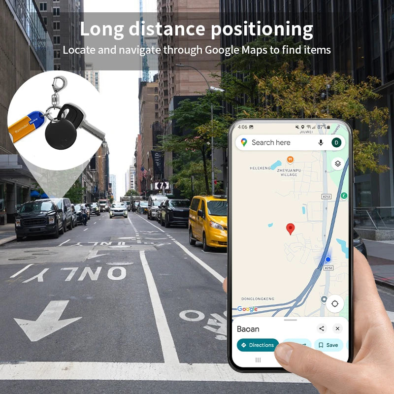 Smart Bluetooth GPS Tracker Tag for Android Devices