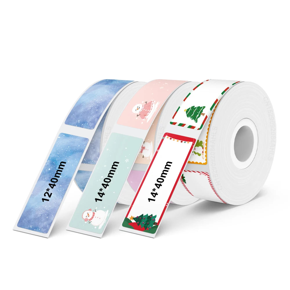 3PK Mix02 color Wireless Bluetooth Label Maker – Portable Inkless Thermal