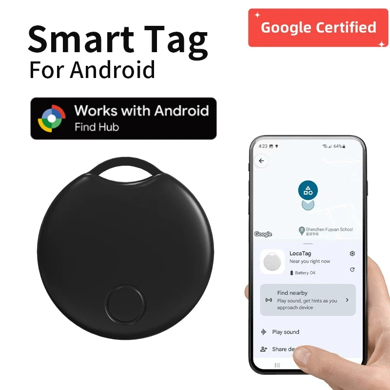 Smart Bluetooth GPS Tracker Tag for Android Devices