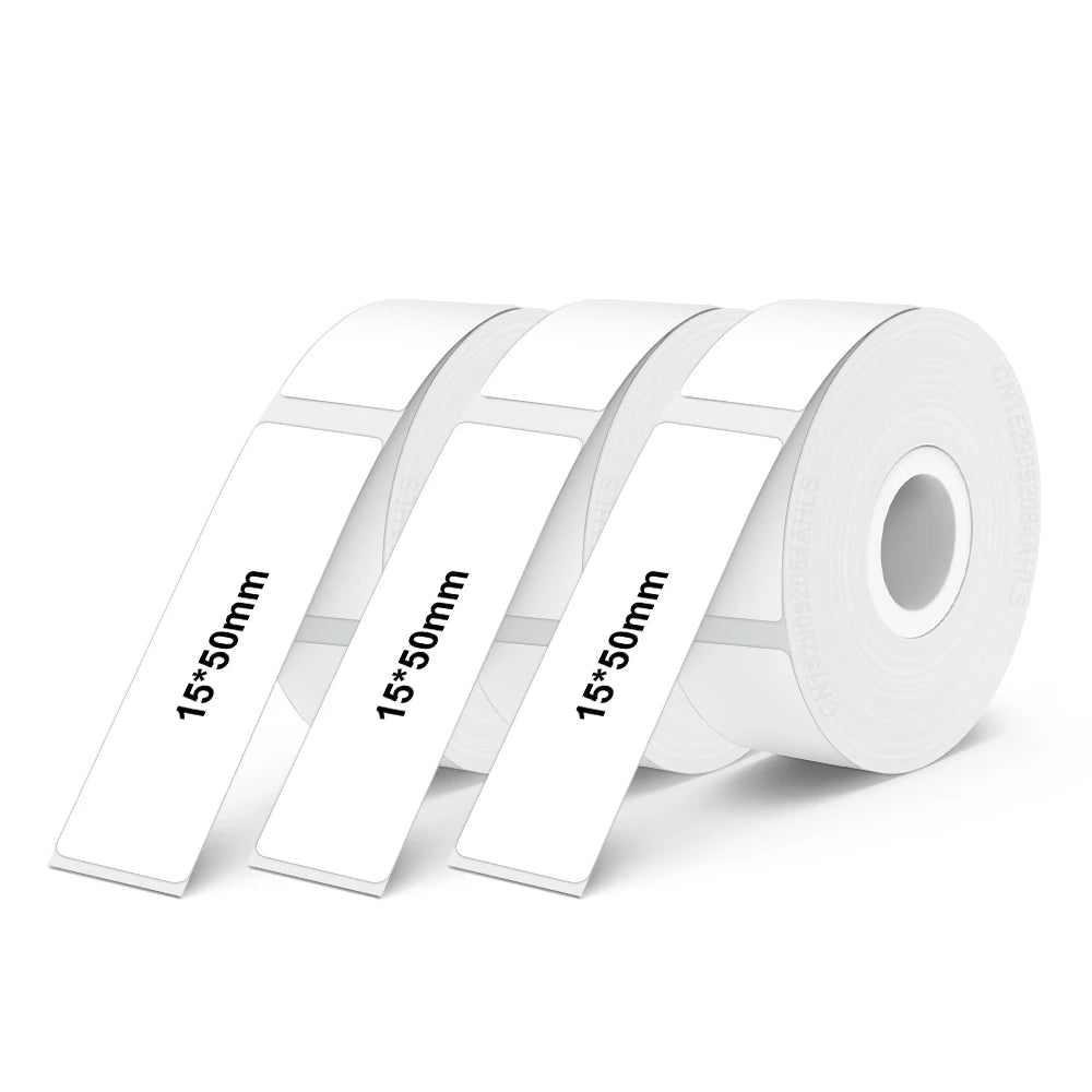 3PK 15-50mm color Wireless Bluetooth Label Maker – Portable Inkless Thermal