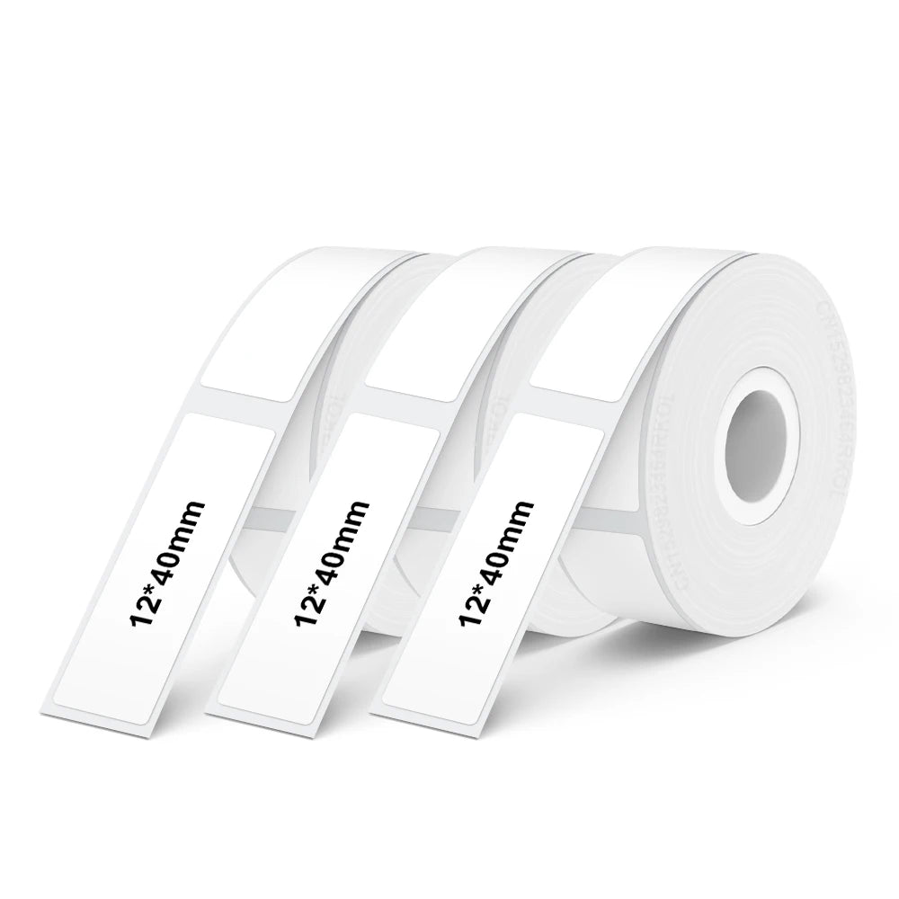 3PK 12-40mm color Wireless Bluetooth Label Maker – Portable Inkless Thermal