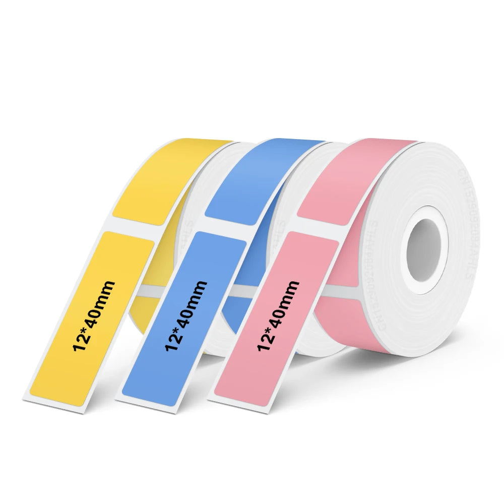3PK Mix01 color Wireless Bluetooth Label Maker – Portable Inkless Thermal